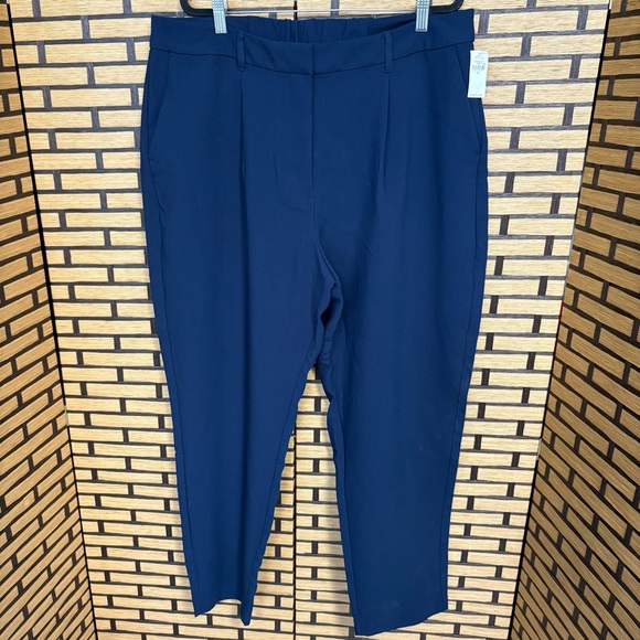 Old Navy Navy Taylor‎ Straight Trousers Size XL - Picture 1 of 7